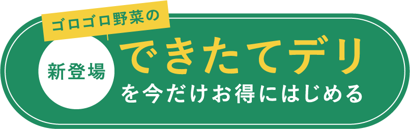 新登場！ゴロゴロ野菜のできたてデリを今だけお得にはじめる